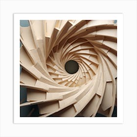 Spiral Staircase Art Print