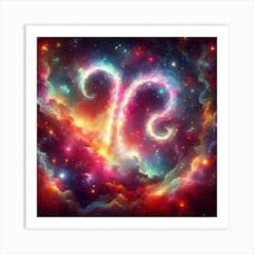 Capricorn Nebula #1 Art Print