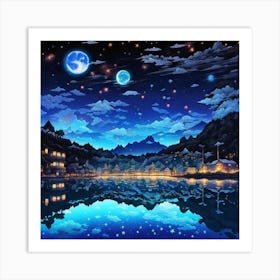 Night Sky Art Print