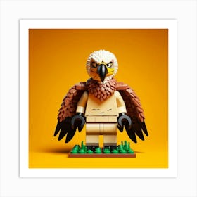 Lego Eagle Art Print