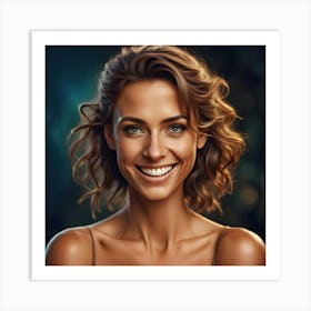 Bronzed Beauty Art Print