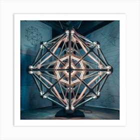 Fractal Sculpture Art Print