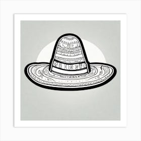 Mexican Hat 25 Art Print