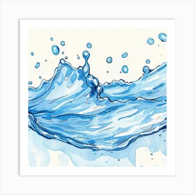 Close Fresh Water Art Print