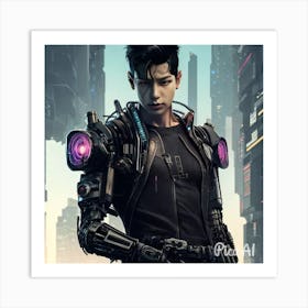 Saejin cyberpunk Art Print