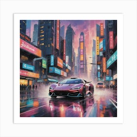 Car Art 236 Art Print