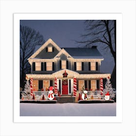 Christmas Decorations 1 Art Print