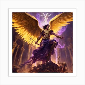 Angel Of Death Art Print