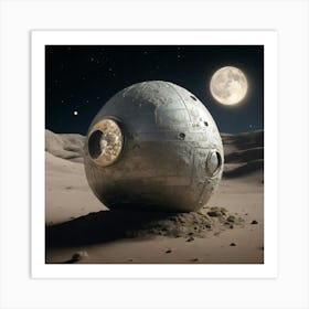 Star Wars Death Star Art Print