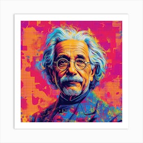 Albert Einstein Canvas Print 1 Art Print