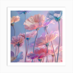 Gerbera Daisies 1 Art Print