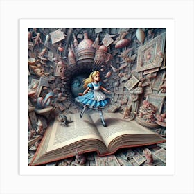 Alice In Wonderland 26 Art Print