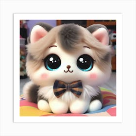 Kitty Cat Art Print