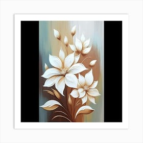 Flowers Painting 1 Art Print