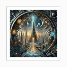 City Of The Future Art Print