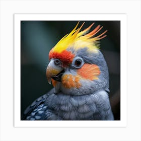 Cockatiel 5 Art Print