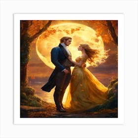 Beauty And The Beast Art Print