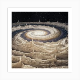 Spiral Galaxy 2 Art Print