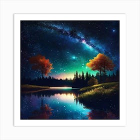 Night Sky 15 Art Print