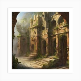 Fantasy Painting, Fantasy Painting, Fantasy Painting Art Print