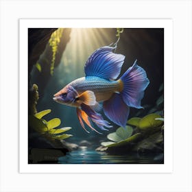 Betta Art Print