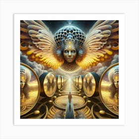 Angel Wings 5 Art Print