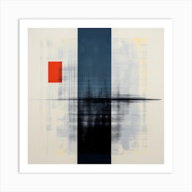 Minimalist Abstract Square 6 Art Print