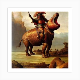 Rhinoceros Art Print