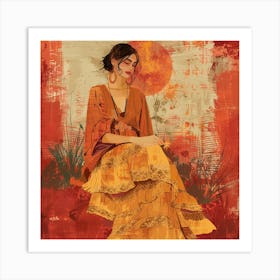 Mexican Girl 1 Art Print