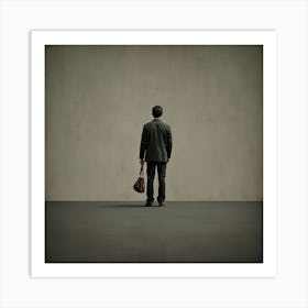 Man In A Suit Art Print