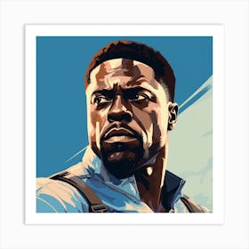 GTA Style Kevin Hart Art Print