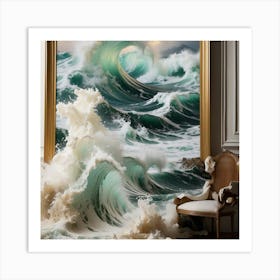 'Waves' Art Print