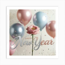 Happy New Year 1 Art Print