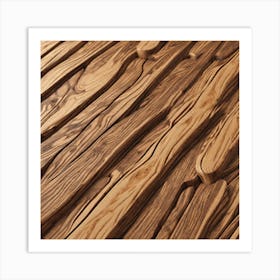 Wood Floor Art Print