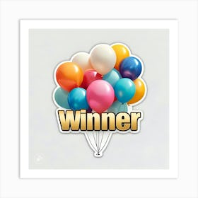 Winner Art Print