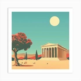 Acropolis 2 Art Print