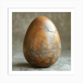 Cracked Egg 1 Art Print