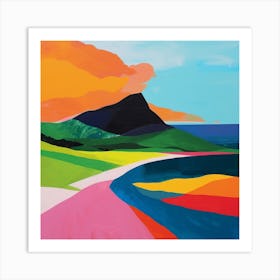 Abstract Travel Collection Saint Kitts And Nevis 3 Art Print