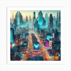 Electric Dreams Art Print