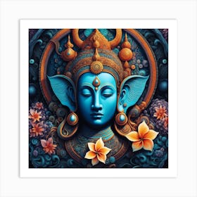 Lord Ganesha Art Print