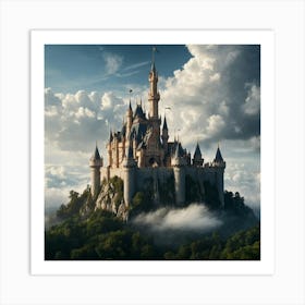 Cinderella Castle 1 Art Print