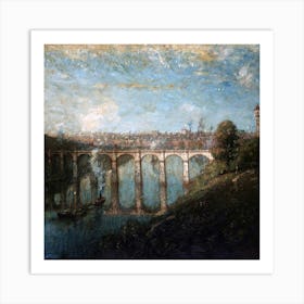 Bridge Over The River 3 Art Print