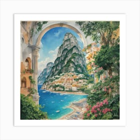 View From The Arch Art Print