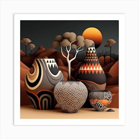 African Art Art Print