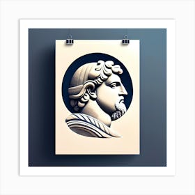 Portrait Of Aphrodite Art Print