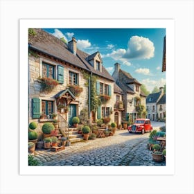 French Village Art Print