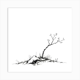 Lone Tree 12 Art Print