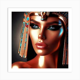 Cleopatra Portrait Artwork 54 Art Print