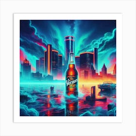 Detroit City Art Print