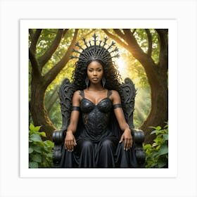 Queen Of The Forest 11 Art Print